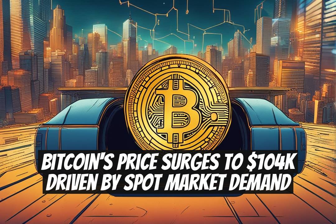 Bitcoin's Price Surges to $104k Driven by Spot Market Demand