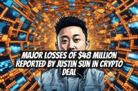 Major Losses of $48 Million Reported by Justin Sun in Crypto Deal