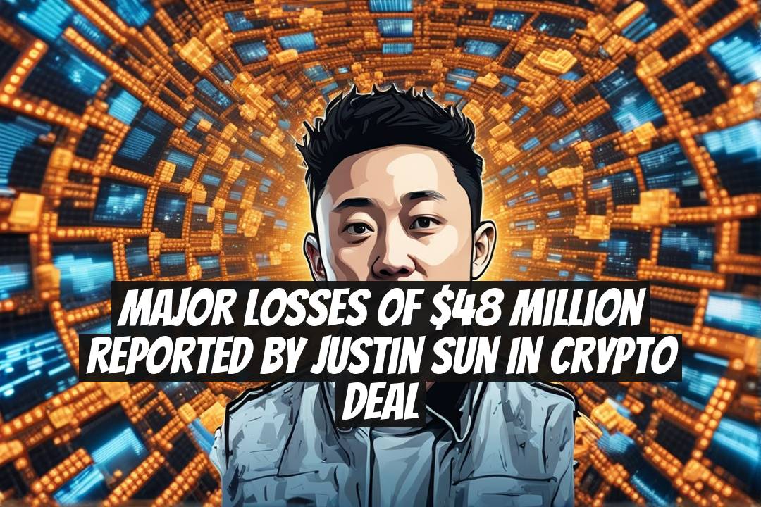 Major Losses of $48 Million Reported by Justin Sun in Crypto Deal