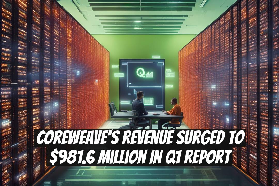 CoreWeave's Revenue Surged to $981.6 Million in Q1 Report
