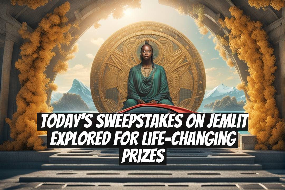Today's Sweepstakes on JemLit Explored for Life-Changing Prizes