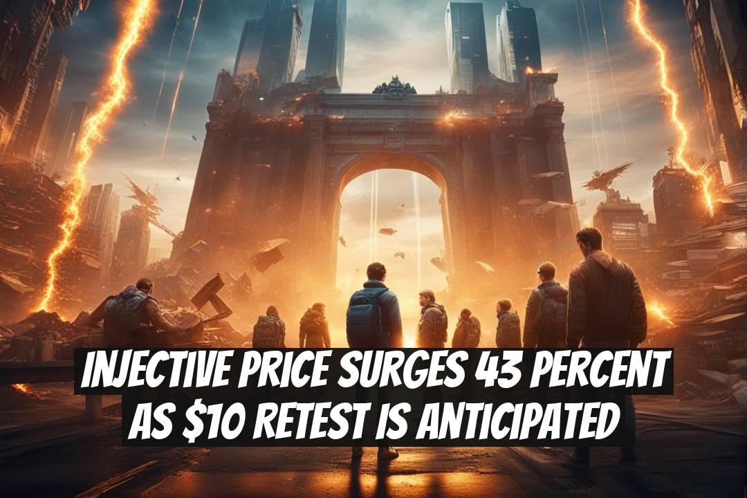 Injective Price Surges 43 Percent as $10 Retest Is Anticipated