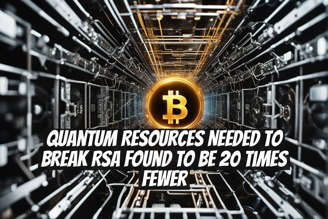 Quantum Resources Needed to Break RSA Found to be 20 Times Fewer