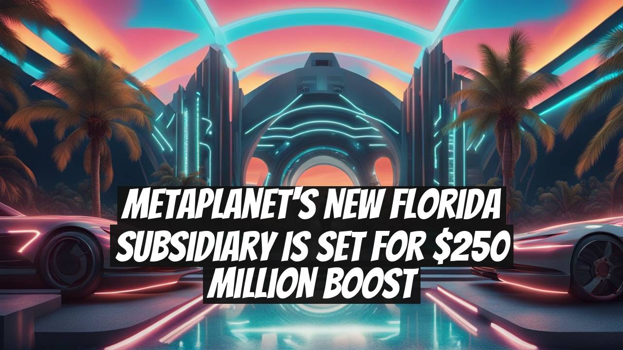 Metaplanet's New Florida Subsidiary is Set for $250 Million Boost