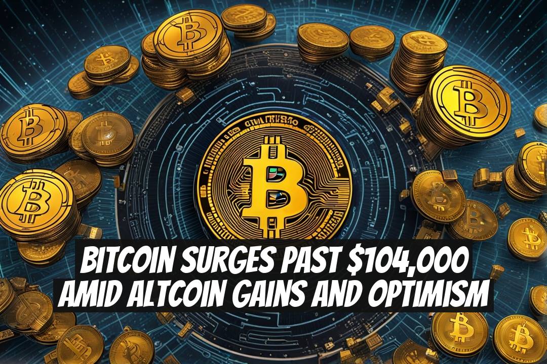 Bitcoin Surges Past $104,000 Amid Altcoin Gains and Optimism