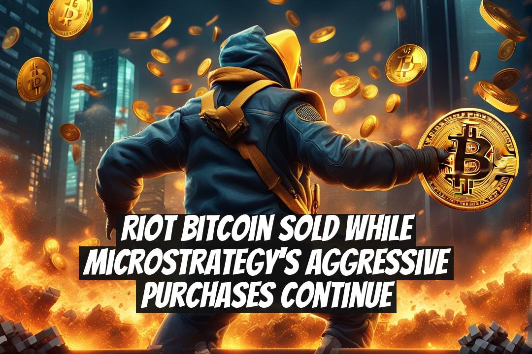 Riot Bitcoin Sold While MicroStrategy's Aggressive Purchases Continue