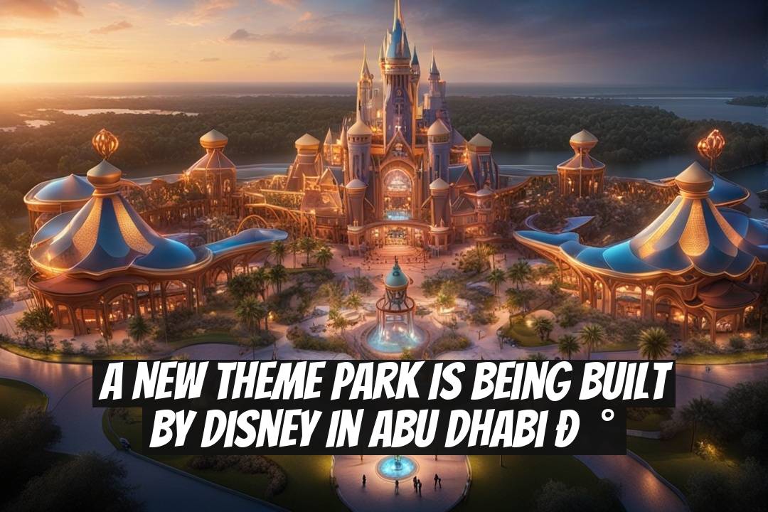 A New Theme Park Is Being Built By Disney In Abu Dhabi ?✨