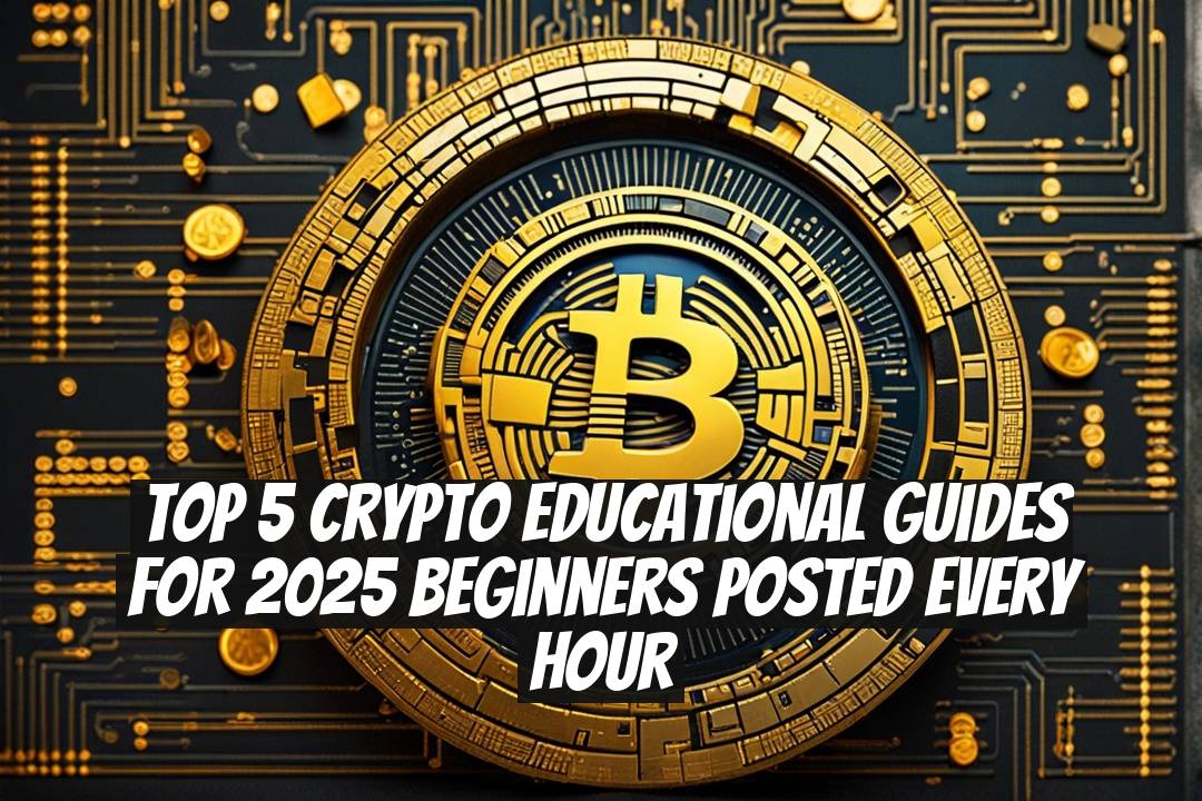 Top 5 Crypto Educational Guides For 2025 Beginners Posted Every Hour