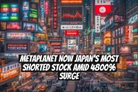 Metaplanet Now Japan's Most Shorted Stock Amid 4800% Surge