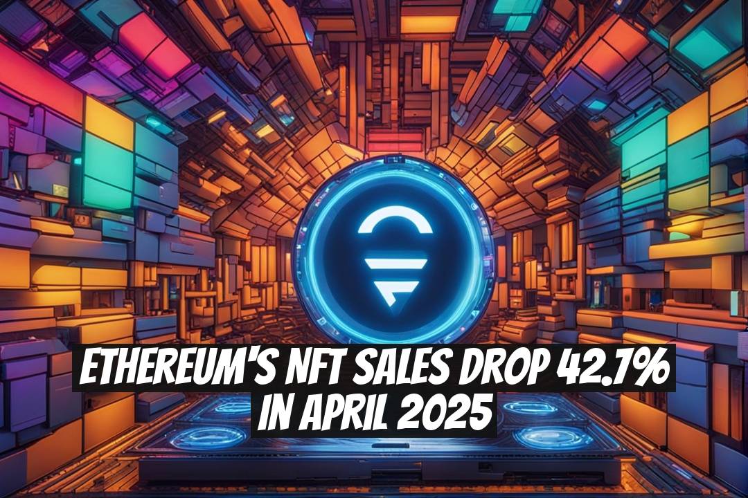 Ethereum's NFT sales drop 42.7% in April 2025
