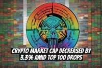 Crypto Market Cap Decreased by 3.3% Amid Top 100 Drops