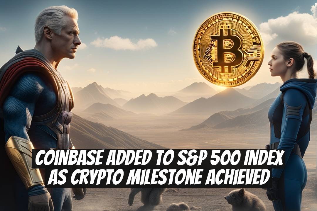 Coinbase Added to S&P 500 Index as Crypto Milestone Achieved