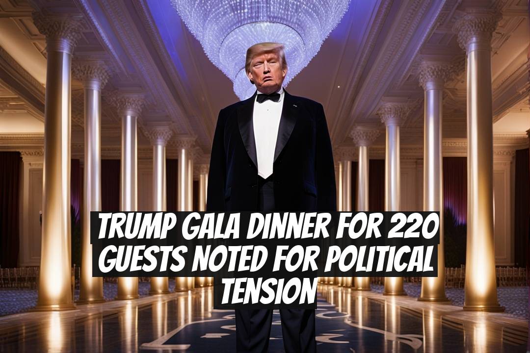 Trump Gala Dinner for 220 Guests Noted for Political Tension