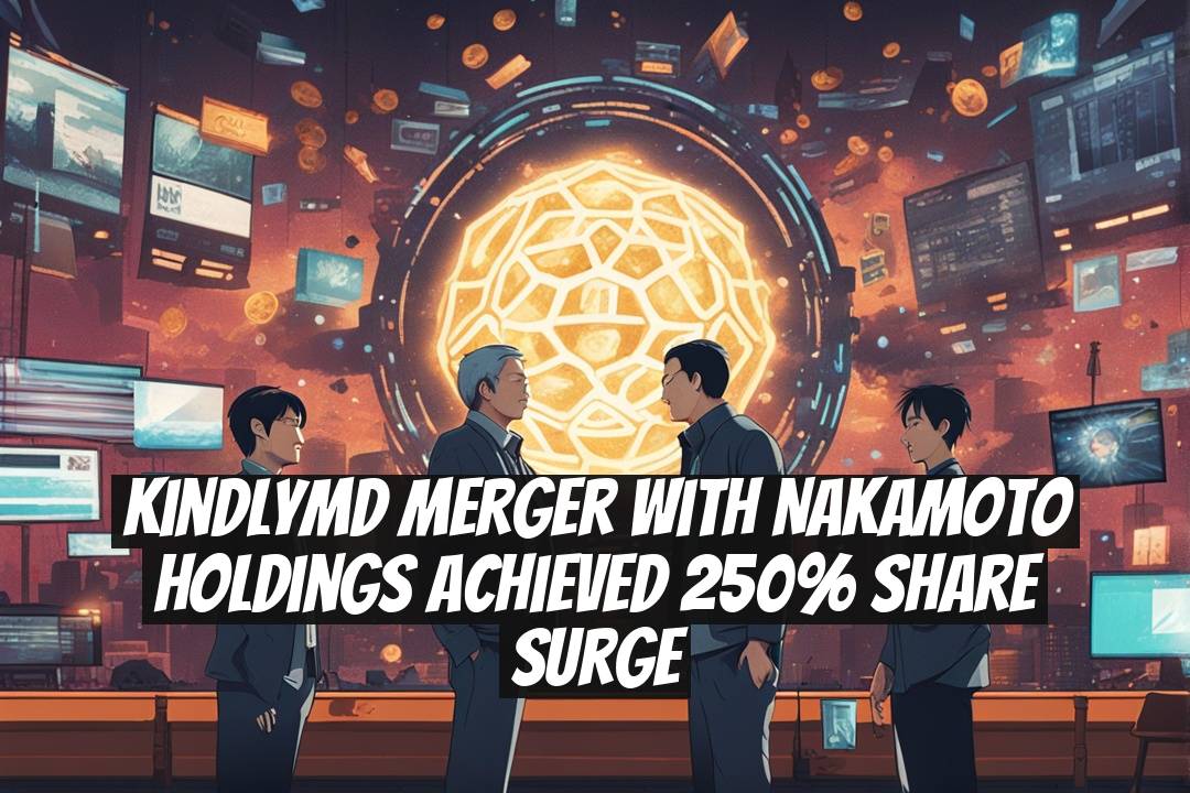 KindlyMD Merger with Nakamoto Holdings Achieved 250% Share Surge