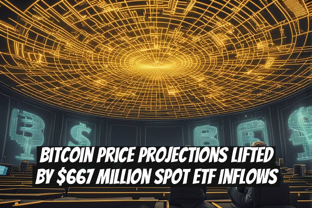 Bitcoin Price Projections Lifted by $667 Million Spot ETF Inflows