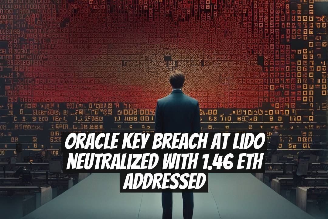 Oracle Key Breach at Lido Neutralized with 1.46 ETH Addressed