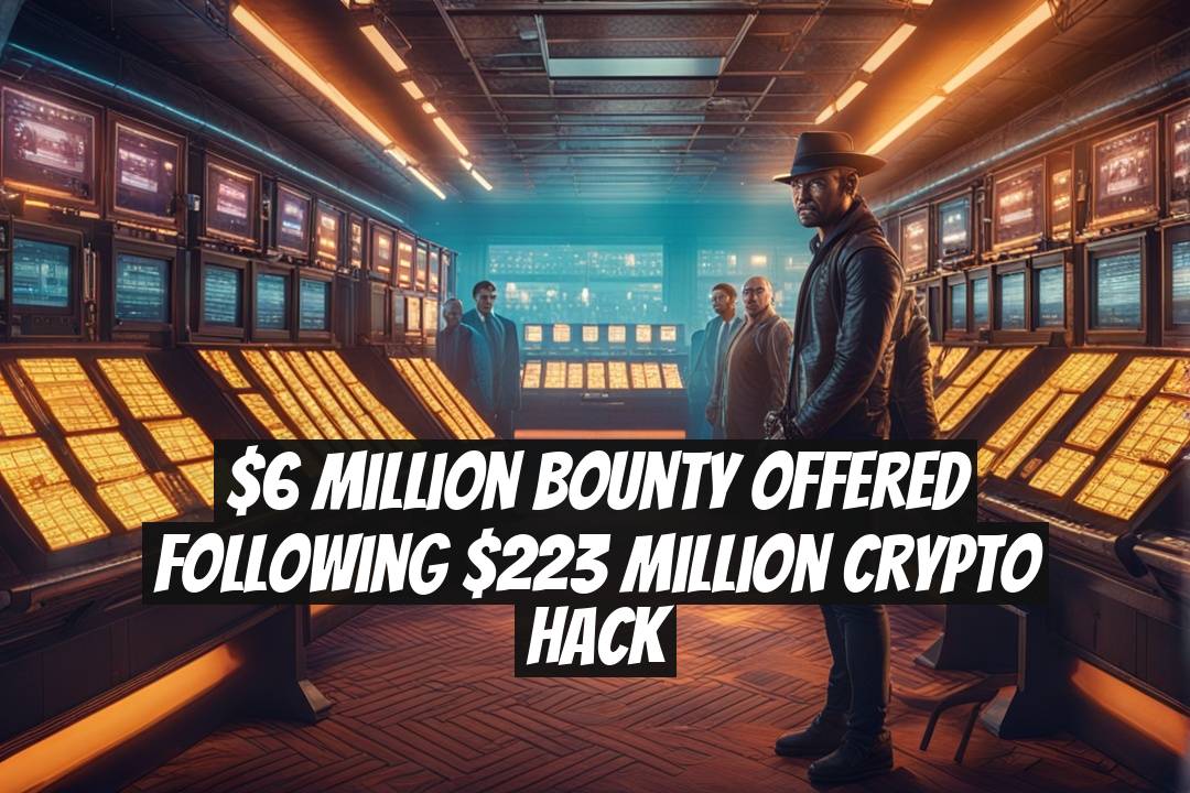 $6 Million Bounty Offered Following $223 Million Crypto Hack