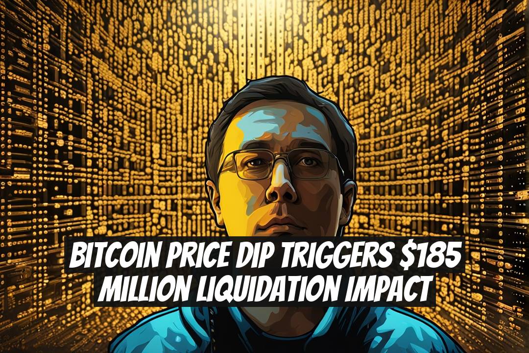 Bitcoin Price Dip Triggers $185 Million Liquidation Impact