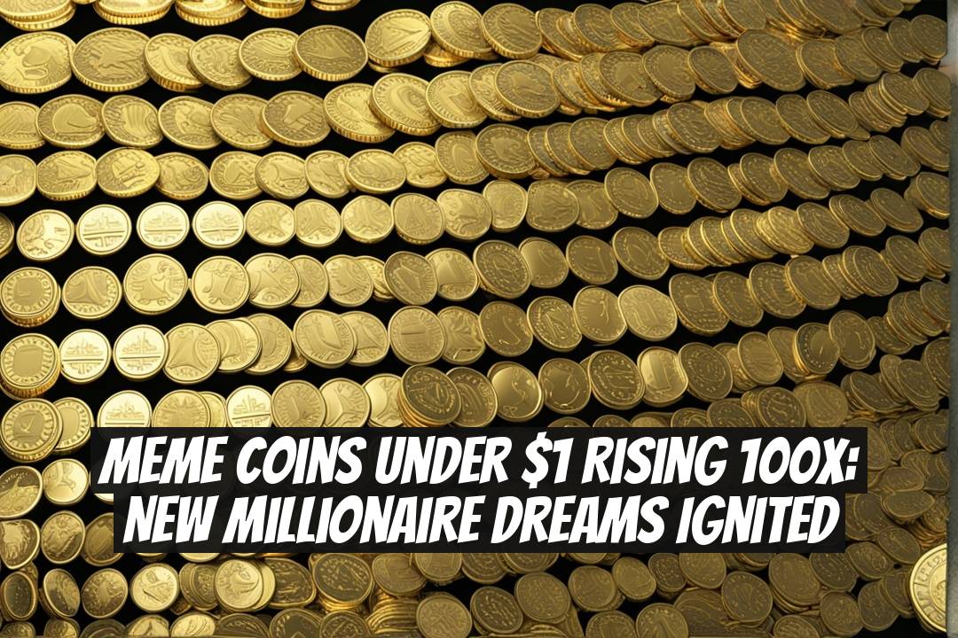 Meme Coins Under $1 Rising 100x: New Millionaire Dreams Ignited