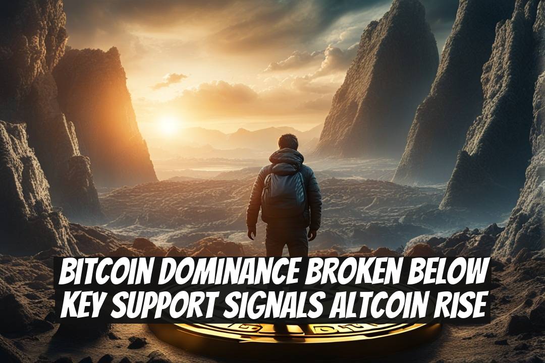 Bitcoin Dominance Broken Below Key Support Signals Altcoin Rise