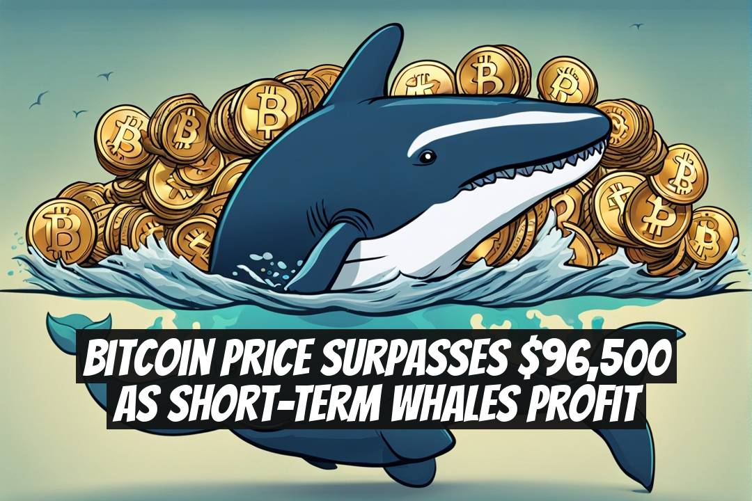 Bitcoin Price Surpasses $96,500 As Short-Term Whales Profit