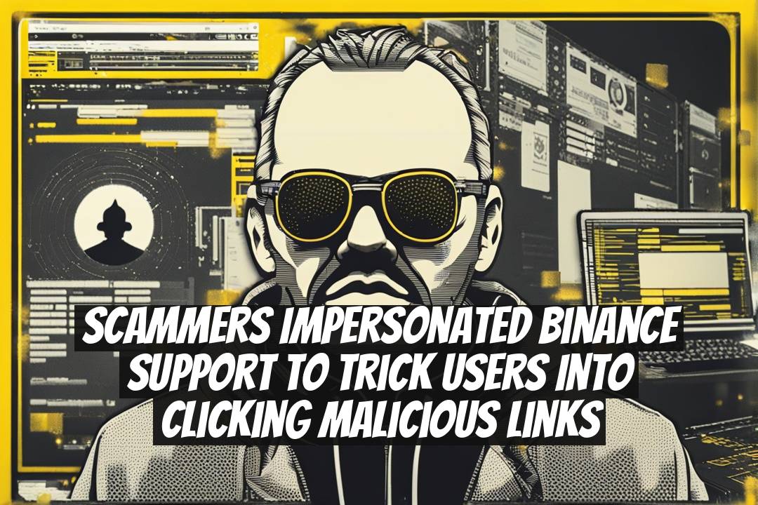 Scammers Impersonated Binance Support to Trick Users into Clicking Malicious Links