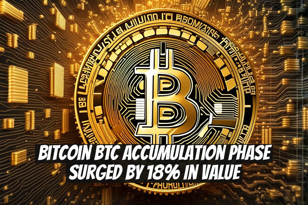 Bitcoin BTC Accumulation Phase Surged by 18% in Value