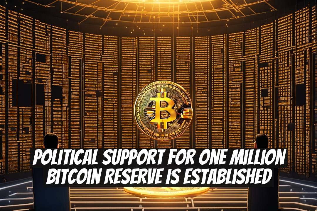 Political Support for One Million Bitcoin Reserve Is Established