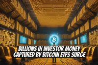 Billions in Investor Money Captured by Bitcoin ETFs Surge