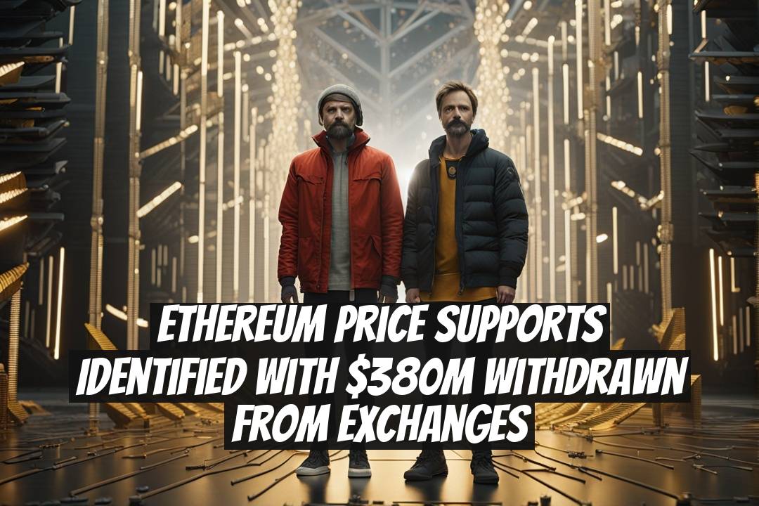 Ethereum Price Supports Identified with $380M Withdrawn from Exchanges