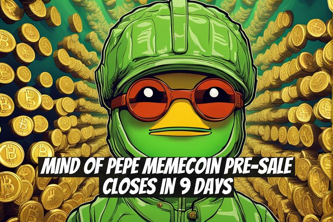 MIND of Pepe Memecoin Pre-Sale Closes in 9 Days