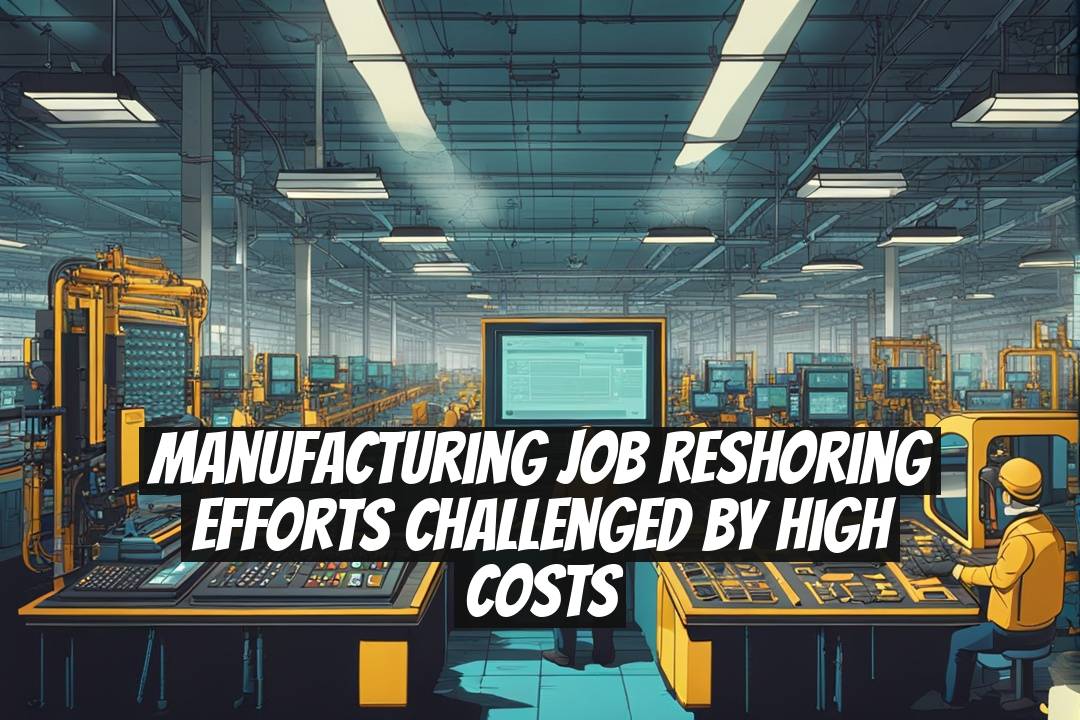 Manufacturing Job Reshoring Efforts Challenged by High Costs