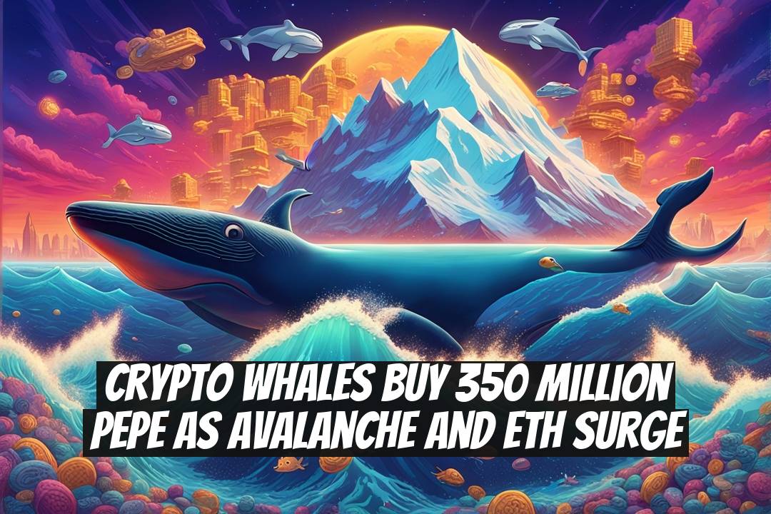 Crypto Whales Buy 350 Million PEPE as Avalanche and ETH Surge