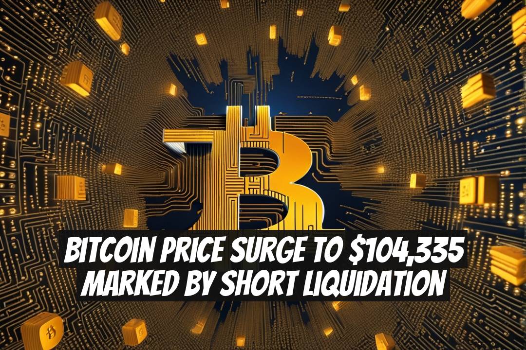 Bitcoin Price Surge to $104,335 Marked by Short Liquidation