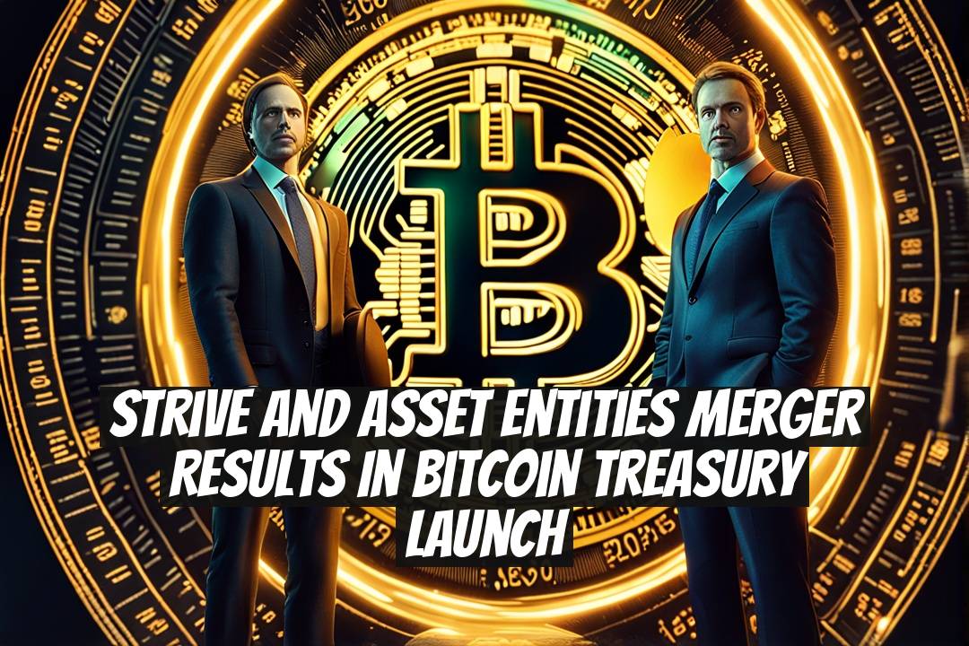 Strive and Asset Entities Merger Results in Bitcoin Treasury Launch