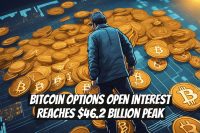 Bitcoin Options Open Interest Reaches $46.2 Billion Peak