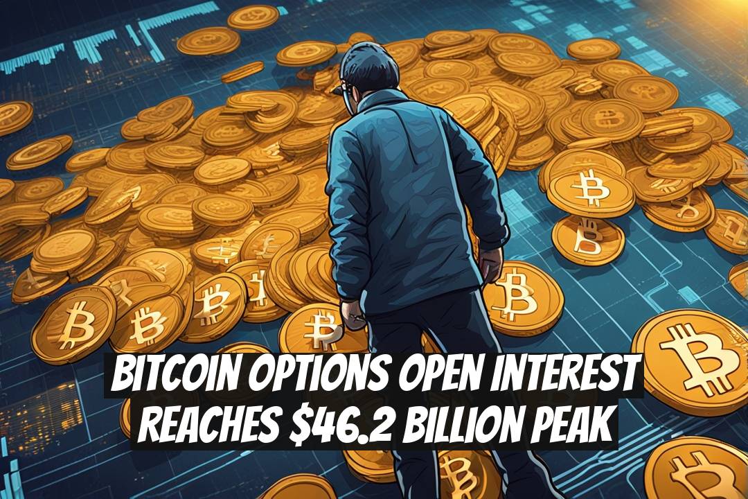 Bitcoin Options Open Interest Reaches $46.2 Billion Peak