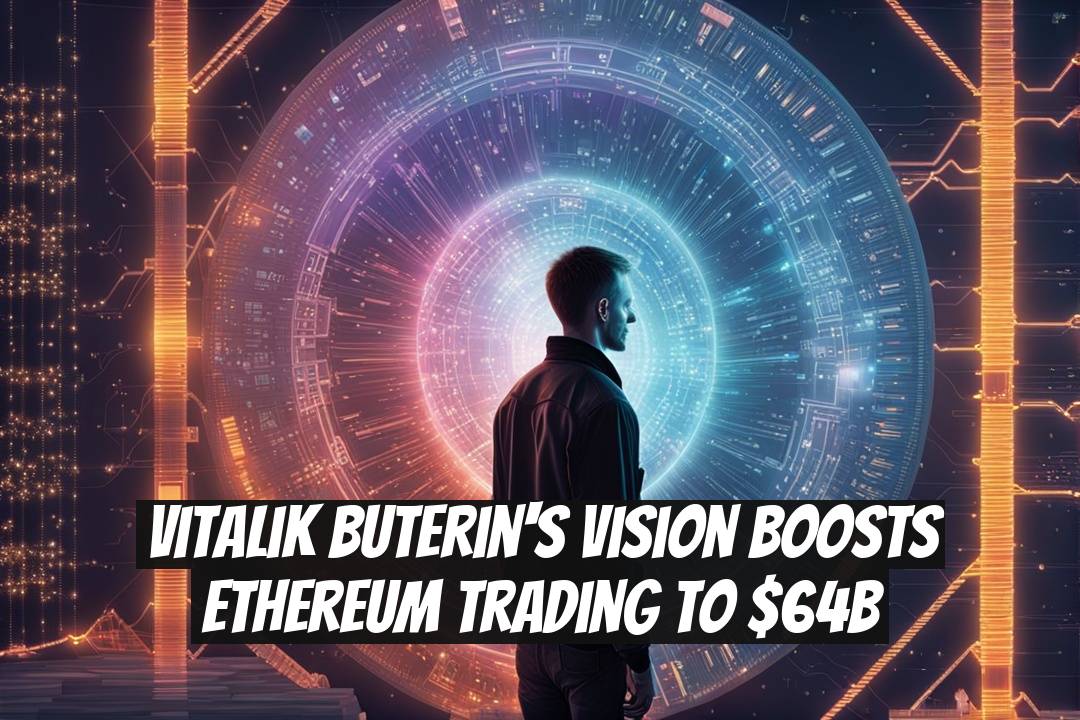 Vitalik Buterin's Vision Boosts Ethereum Trading to $64B