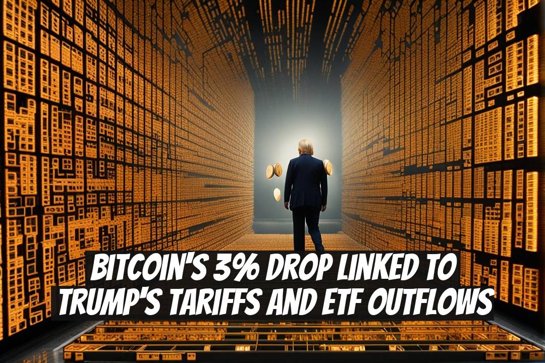 Bitcoin's 3% Drop Linked to Trump's Tariffs and ETF Outflows
