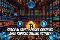 Surge in Crypto Prices Observed Amid Reduced Selling Activity