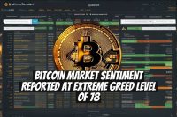 Bitcoin Market Sentiment Reported at Extreme Greed Level of 78