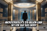 MicroStrategy's $15 Billion Gain Set for S&P 500 Entry
