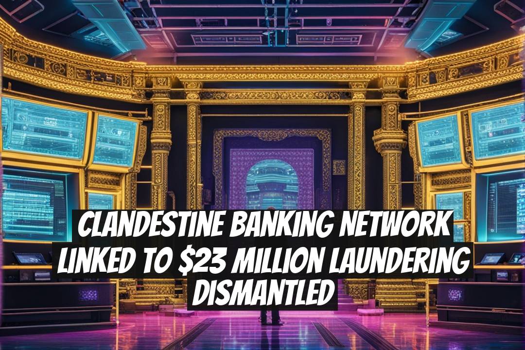 Clandestine Banking Network Linked to $23 Million Laundering Dismantled