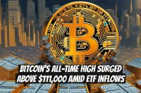 Bitcoin's All-Time High Surged Above $111,000 Amid ETF Inflows