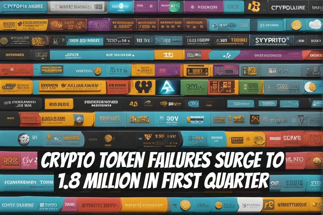 Crypto Token Failures Surge to 1.8 Million in First Quarter