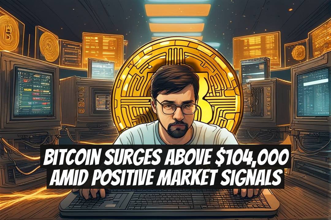 Bitcoin Surges Above $104,000 Amid Positive Market Signals