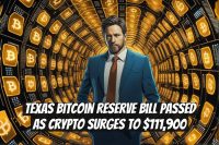 Texas Bitcoin Reserve Bill Passed as Crypto Surges to $111,900