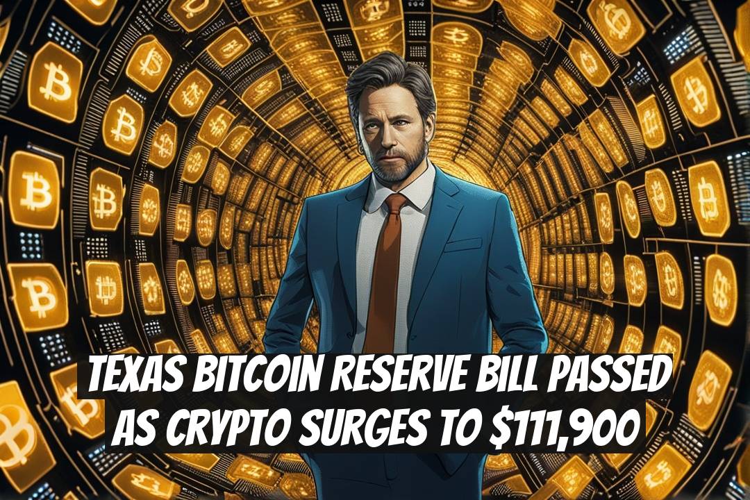 Texas Bitcoin Reserve Bill Passed as Crypto Surges to $111,900