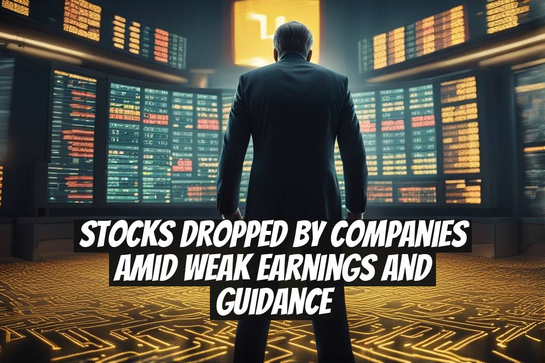 Stocks Dropped by Companies Amid Weak Earnings and Guidance