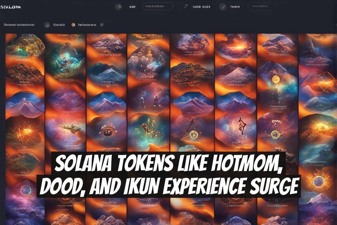 Solana Tokens Like HOTMOM, DOOD, and IKUN Experience Surge